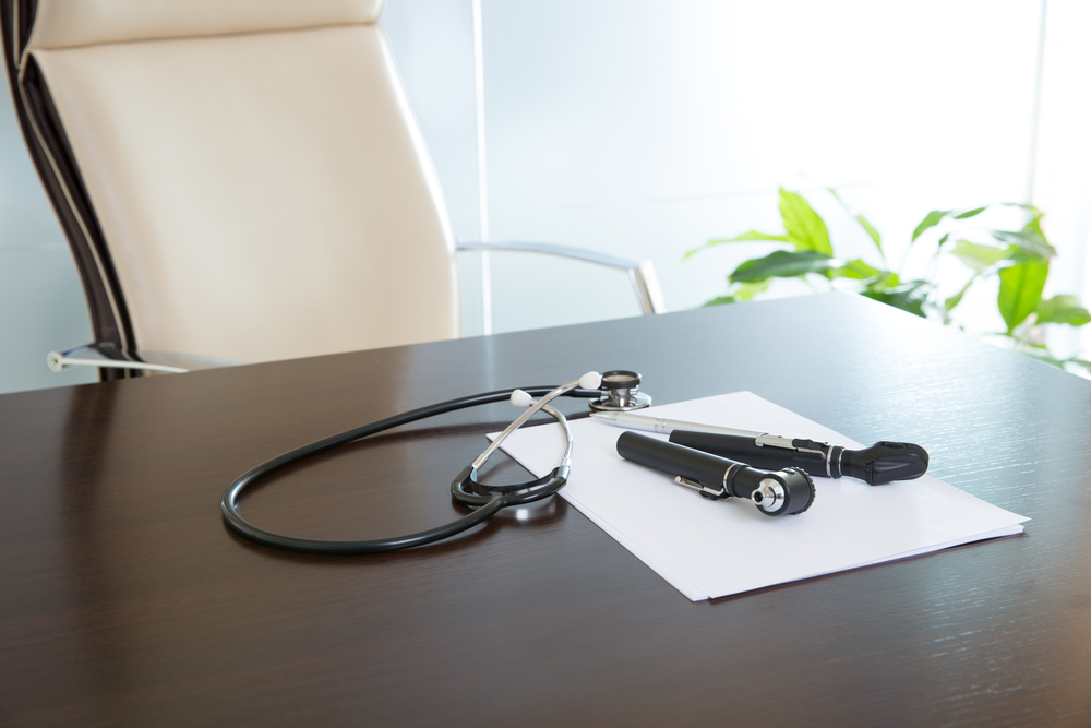 Doctor office table desk